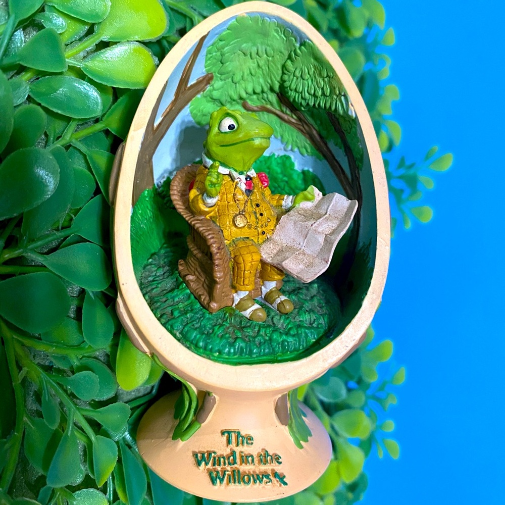 THE WIND IN THE WILLOWS VTG 2002 TOAD’S ADVENTURE LTD SIMPLE PLEASURES FIGURINE